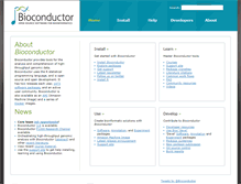 Tablet Screenshot of bioconductor.org